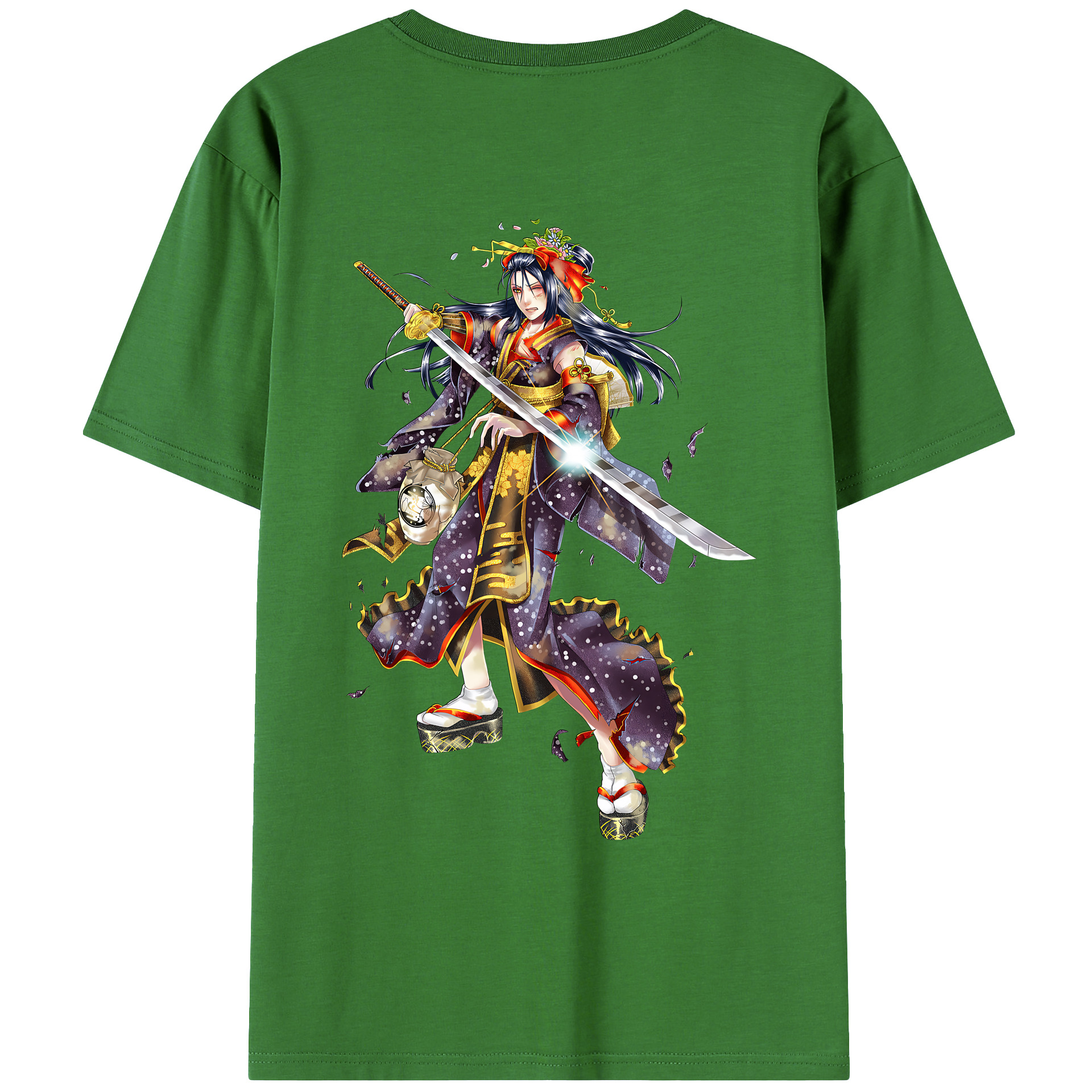 （画像用） 刀剣乱舞 Touken Ranbu レディース半袖Tシャツ(バックプリント)